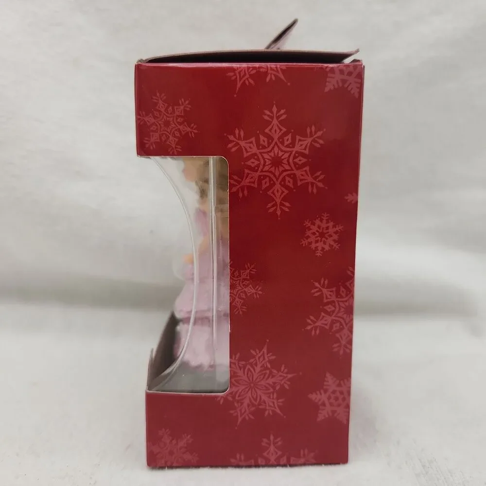 Ornament Hallmark Barbie Pink Glitter Gown Dress Christmas Tree 2016 Mattel NEW